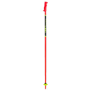 Kije narciarskie Leki Racing Kids czerwony/czarny bright red-black-neonyellow