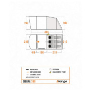 Namiot rodzinny Vango Sierra 300