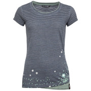 Koszulka damska Chillaz Fancy Little Dot 2021 ciemnoniebieski IndigoBlueStripesWashed