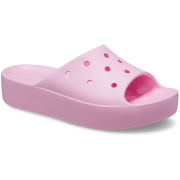 Kapcie damskie Crocs Platform slide różowy Flamingo