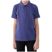 T-shirt dziecięcy 4F Polo Shirt M614 Navy