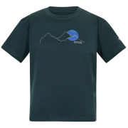 T-shirt dziecięcy Regatta Alvarado Night Sky ciemnoniebieski Night Sky