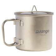Kubek Vango Titanium Single Walled 350ml Mug srebrny Titanium
