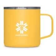 Kubek termiczny Snow Monkey Booster żółty sunsetyellow