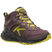 Buty dziecięce Keen Zionic Mid Wp Youth czerwony huckleberry/mango mint