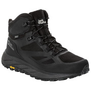 Męskie buty turystyczne Jack Wolfskin Terraventure Texapore Mid M czarny/szary black