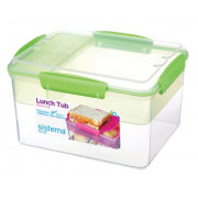 Pojemnik na żywność Sistema Sistema Lunch Tube To Go 2,3L jasnozielony