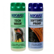 Impregnacja Nikwax Twin Tech Wash + Softshell Proof 2x300ml