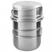 Kubek Tatonka Handle Mug 600 Set srebrny Silver