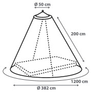 Moskitiera Bo-Camp Mosquito Net 2
