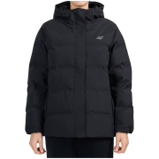 Kurtka zimowa damska 4F Down Jacket F0927 czarny Deep Black