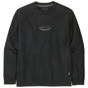 Męska bluza Patagonia Men's '95 Oval Logo Uprisal Crew Sweatshirt czarny Black