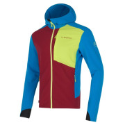 Kurtka męska La Sportiva Descender Storm Jkt M czerwony Sangria/Electric Blue