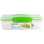 Pojemnik śniadaniowy Sistema Snack Attack To Go jasnozielony