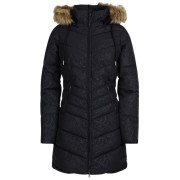 Damski płaszcz zimowy Fundango Puppis Padded Jacket zielony/szary snake