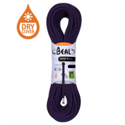 Lina wspinaczkowa Beal Joker 9,1 mm (80 m) Dry Cover fioletowy PURPLE