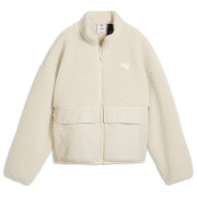 Kurtka damska Puma Re:Fibre Sherpa Jacket W biały Alpine Snow