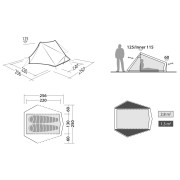 Namiot turystyczny Robens Via 2 UL