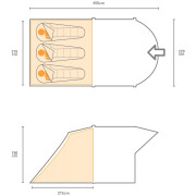 Namiot Regatta Kolima 3 Inflate
