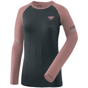 Koszulka damska Dynafit Alpine Pro Long Sleeve Shirt Women różowy/czarny Blueberry/Mokarosa