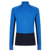 Męska koszulka Icebreaker Men Mer 260 ZoneKnit LS Half Zip niebieski Midnavy/Lazu/Cb
