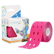 Taśma kinesiotaping BronVit Sport Kinesio Tape perforowany