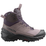 Buty zimowe damskie Salomon Crosstrak Powder Wp W brązowy Nine Iron / Shark / Phantom
