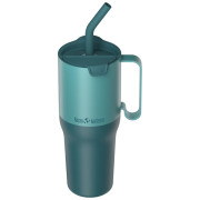 Kubek termiczny Klean Kanteen Rise 36oz Tumbler (w/ Flip Straw Lid) niebieski Brittany Blue