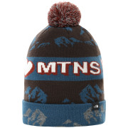 Czapka The North Face Ski Tuke brązowy DeepBrown