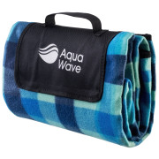 Koc piknikowy Aquawave Chequa Blanket niebieski BlueCheckqueredPrint