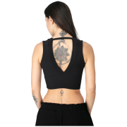 Damski podkoszulek Drexiss Feel Yoga Black