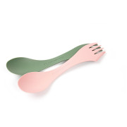 Zestaw sztućców Light My Fire Spork Original 2-pack różowy/zielony Sandygreen/Dustypink