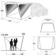 Wiata Outwell Touring Shelter