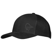 Bejsbolówka Norrona /29 snap back trucker mesh Cap czarny Caviar Black