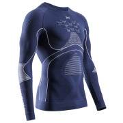 Męska koszulka X-Bionic Energy Accumulator 4.0 Shirt Lg Sl ciemnoniebieski MARINE/OPTICAL WHITE