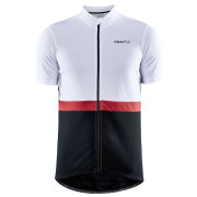 Męska koszulka kolarska Craft Core Endur biały/czarny White/Black
