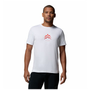 Koszulka męska Columbia Parsons Point™ SS Graphic Tee biały White, Pointed Peaks