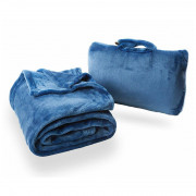 Koc turystyczny Cabeau Fold 'n Go Blanket niebieski CabeauBlue