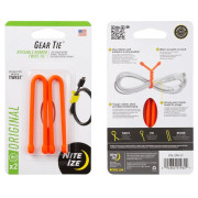 Drut mocujący Nite Ize Gear Tie 6" pomarańczowy Oranžové