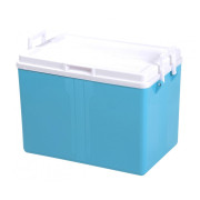 Lodówka turystyczna Eda Coolbox 52 L Blue niebieski Turquoise/ white