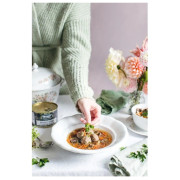 Zupa Hotovky z plechovky Rosół wołowy z knedliczkami wątrobianymi 400ml