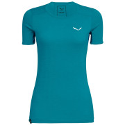 Koszulka damska Salewa Puez Graphic 2 Dry W S/S Tee niebieski OceanMelange