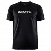 Koszulka męska Craft CORE Unify Logo czarny Black