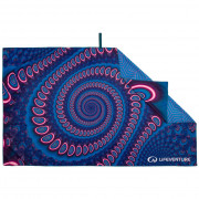 Ręcznik szybkoschnący LifeVenture Printed SoftFibre Trek Towel ciemnofioletowy/różówy Andaman