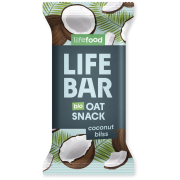 Baton Lifefood Lifebar Oat Snack kokosový BIO 40 g