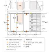 Nadmuchiwany namiot Vango Anantara IV Air 650XL