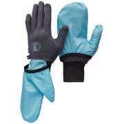 Rękawiczki Black Diamond Deploy Wind Hood Gloves niebieski Carbon-Glacier