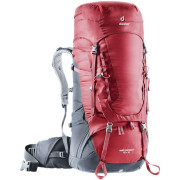 Plecak Deuter Aircontact 45+10 (2020) bordowy CranberryGraphite