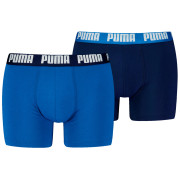 Męskie bokserki Puma Everyday Basic Boxer 2P ciemnoniebieski true blue