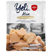 Jedzenie turystyczne Yeli Kawałki tuńczyka w oleju słonecznikowym (500 g)
